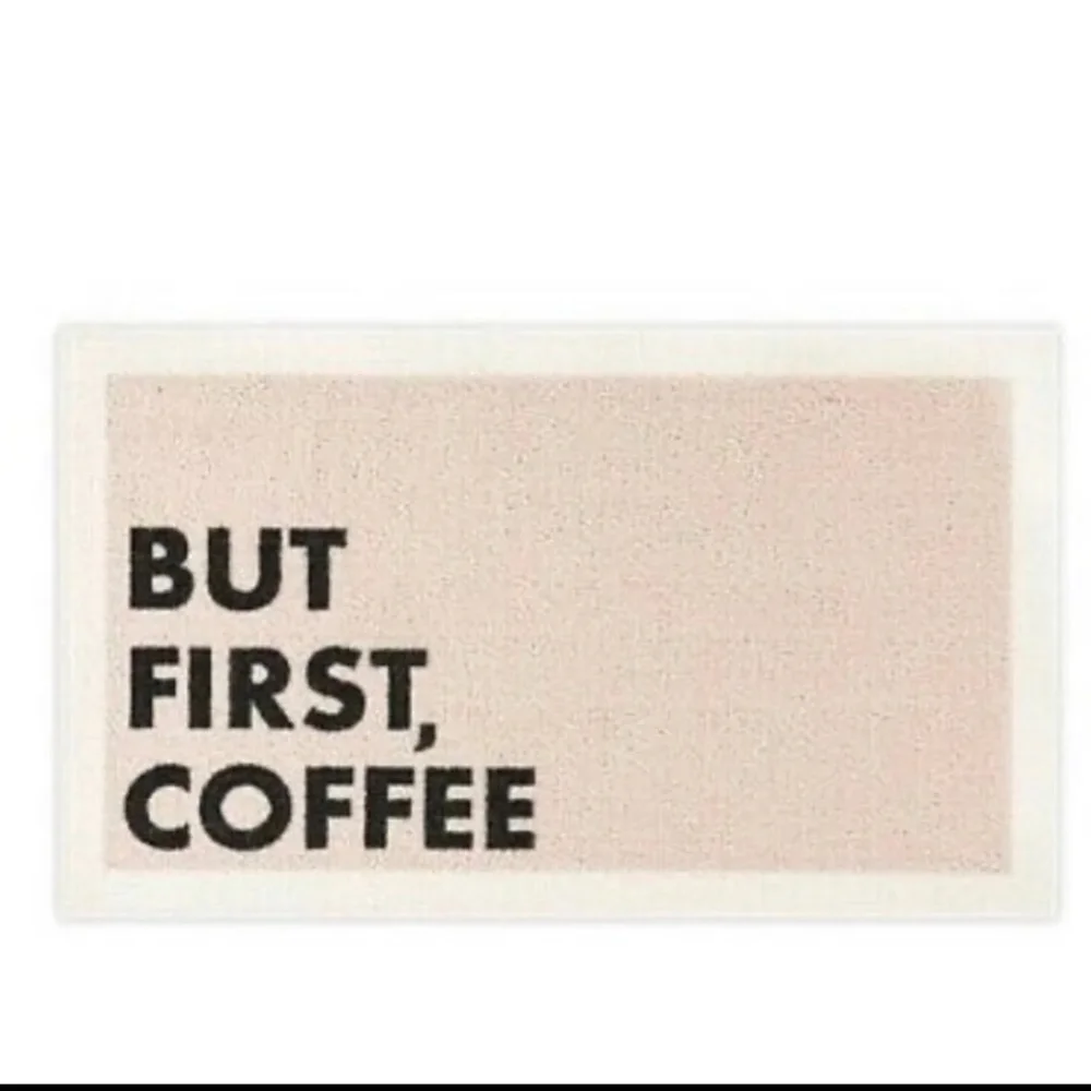 But First Coffee Accent Indoor Rug/Mat